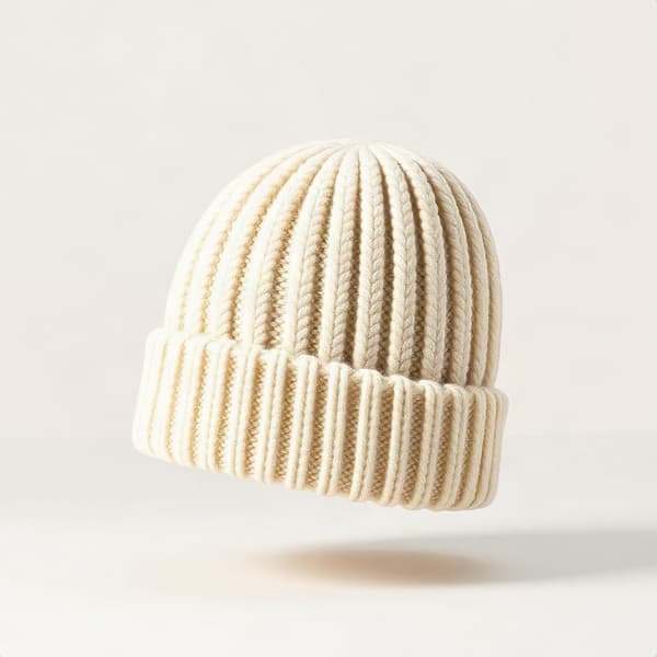 ROHSTOFF Grobstrick Beanie