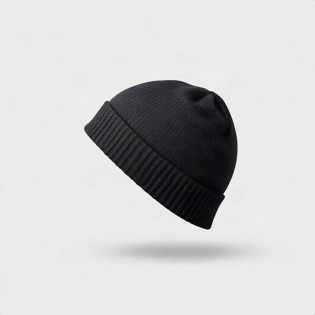 ROHSTOFF Feinstrick Beanie kurz
